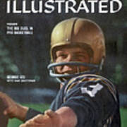 George Izo Notre Dame Quarterback Sports Illustrated Cover Art Print