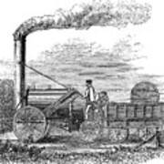 George Stephensons Locomotive Rocket Art Print