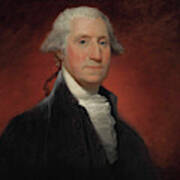George Washington, Vaughan Type, 1795 Art Print