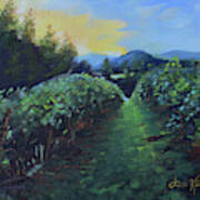 Golden Promise - Ott Farms And Vineyard Art Print