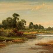 Goring On Thames, 1873 Art Print