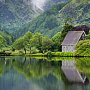 Gougane Barra Forest Park And Lake Art Print