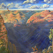 Grand Canyon And Mather Point Art Print