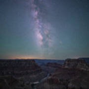 Grand Canyon And Milky Way Art Print