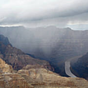 Grand Canyon Rainstorm Art Print