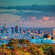 Griffith Observatory Vista Art Print