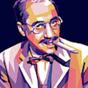 Groucho Marx Art Print