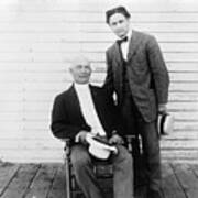 Harry Houdini And Harry Kellar Art Print