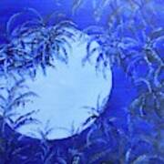 Hawaii Blue Moon Art Print