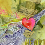 Heart Strings Art Print