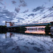 Hennepin Avenue Bridge Signed Art Print