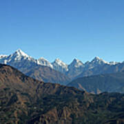 Himalaya, Panchachulli Peaks Art Print