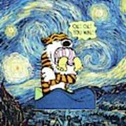 calvin and hobbes van gogh
