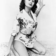 Hollywood Actress Sophia Loren Art Print