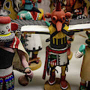Hopi Kachina Dolls Art Print