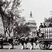 NEW Postcards Budweiser Clydesdales Washington DC 100 Prohibition B/W Photo 