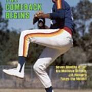 Houston Astros J.r. Richard Sports Illustrated Cover Art Print