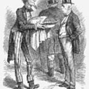 Humble Pie , 1869. Artist John Tenniel Art Print