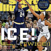 Ice Twice Arike Ogunbowale Brings Home The Title For Notre Sports Illustrated Cover Art Print