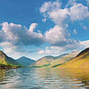 Idyllic English Lake District Landscape Art Print