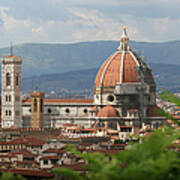 Il Duomo In Florence, Tuscany Italy Art Print