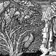 Illustration From The Kelmscott Press Art Print