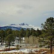 In The Rocky Mountains Vii Art Print