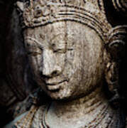 Indian Temple Goddess Art Print