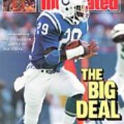 Indianapolis Colts Eric Dickerson... Sports Illustrated Cover Art Print