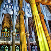 La Sagrada Familia - Exterior Detail 2 Yoga Mat by Paul Coco - Pixels