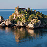 Isola Bella Island, Taormina, Sicily Art Print