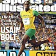 Jamaica Usain Bolt, 2009 Iaaf World Championships In Sports Illustrated Cover Art Print