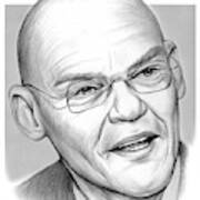 James Carville Art Print