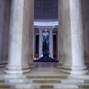 Jefferson's Columns Art Print