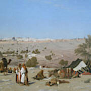 Jerusalem From The Mount Of Olives, 1880 Art Print