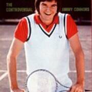 Jimmy Connors, Tennis Sports Illustrated Cover Art Print