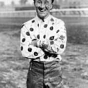 Jockey Jimmy Stout Is Covered With Mud Art Print