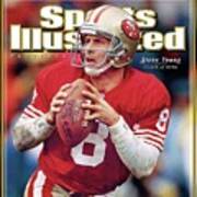 Joe Montana Hall Of Fame Class Of 2005 Sports Illustrated Cover Art Print