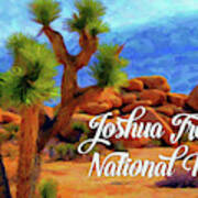 Joshua Tree National Park Art Print