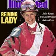 Julie Krone, Horse Racing Jockey Sports Illustrated Cover Art Print