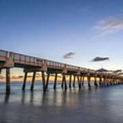 Juno, Florida, Usa At The Juno Beach Art Print