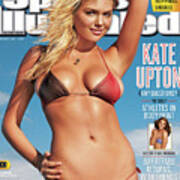 Kate Upton Swimsuit 2012 Sports Illustrated Cover Art Print