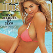 Kate Upton Swimsuit 2014 Sports Illustrated Cover Art Print