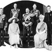 King George V And His Family, C1930s Art Print