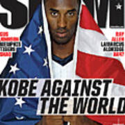 Kobe Against The World Slam Cover Art Print