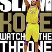 Kobe: Watch The Throne Slam Cover Art Print