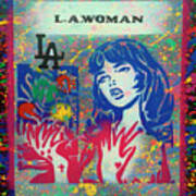 L.a. Woman 3 Art Print