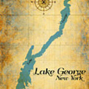Lake George New York Art Print