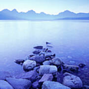 Lake Mcdonald, Glacier Np, Montana Art Print