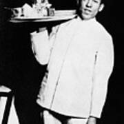 Langston Hughes Working As A Waiter Art Print
